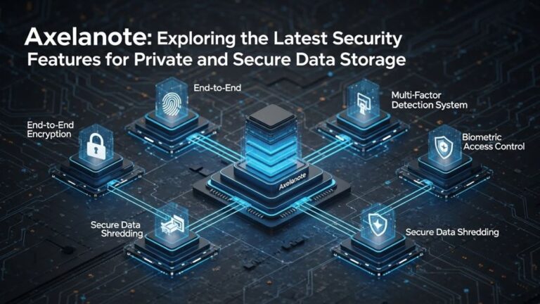 Axelanote: Exploring the Latest Security Features for Private and Secure Data Storage